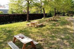 Nido Castagno: il giardino